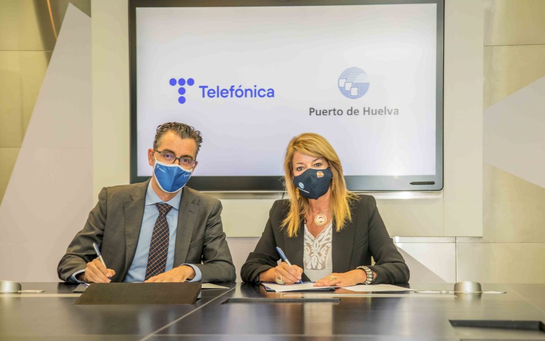 Telefónica desplegará en el Puerto de Huelva el primer nodo de innovación Fiware portuario mundial