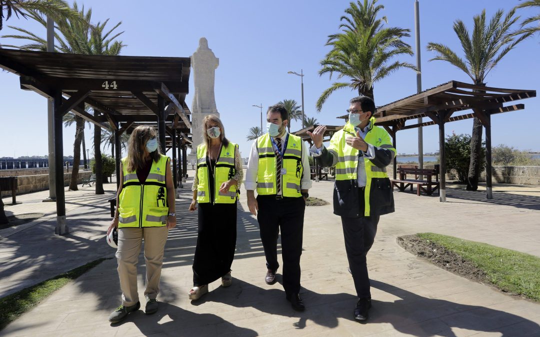 El Puerto de Huelva saca a licitación las obras del proyecto de remodelación del entorno del Monumento a Colón con un presupuesto de 600.000 euros