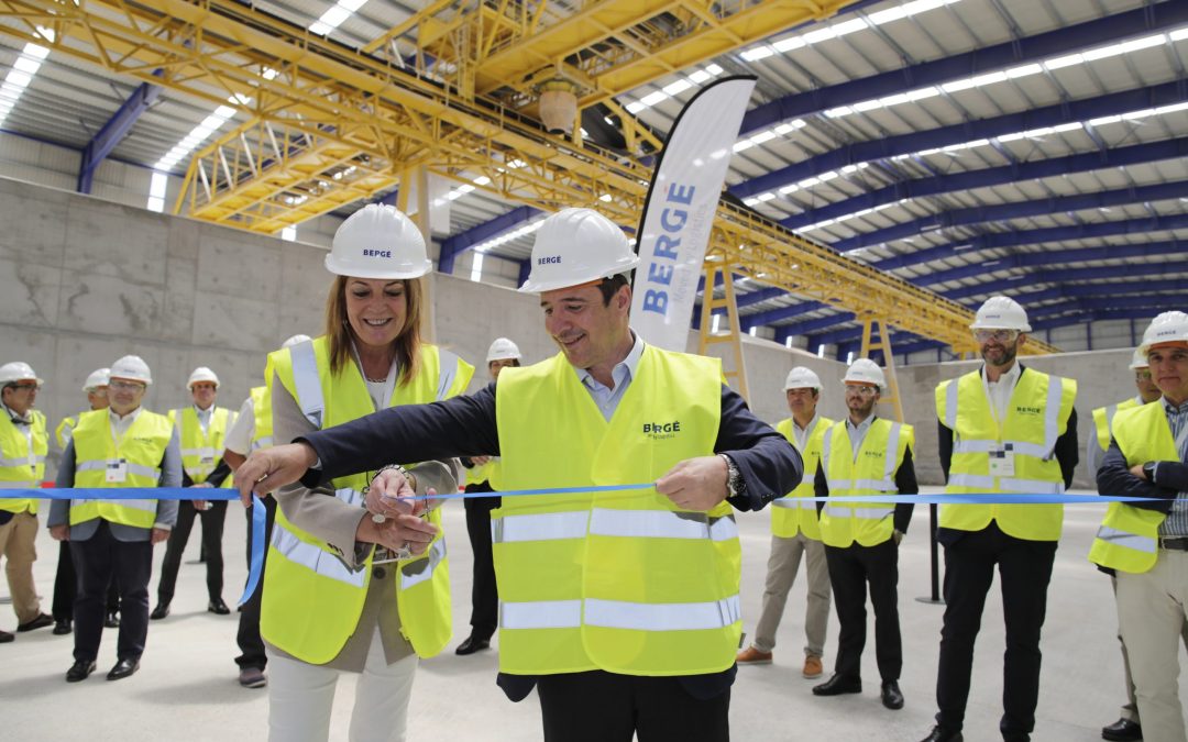 La nueva terminal de graneles mecanizada de BERGÉ, un paso más en la senda de crecimiento de la actividad del Puerto de Huelva