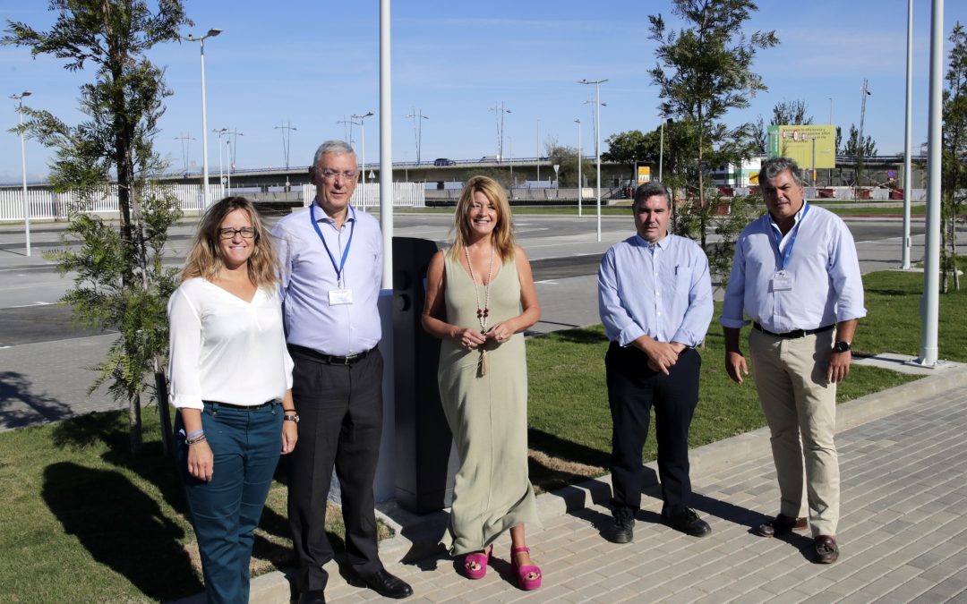 El Puerto de Huelva pondrá en servicio el lunes una zona con 144 plazas de aparcamientos junto a la Ciudad del Marisco