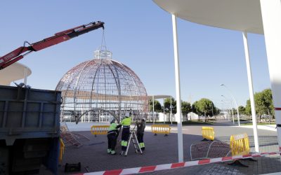 El Puerto de Huelva inaugura este viernes el alumbrado de Navidad como preámbulo de su 150 aniversario para acercar el puerto a la ciudad