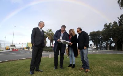 El Puerto de Huelva encarga a Manomatic la realización de un mural artístico para poner en valor la gamba de Huelva