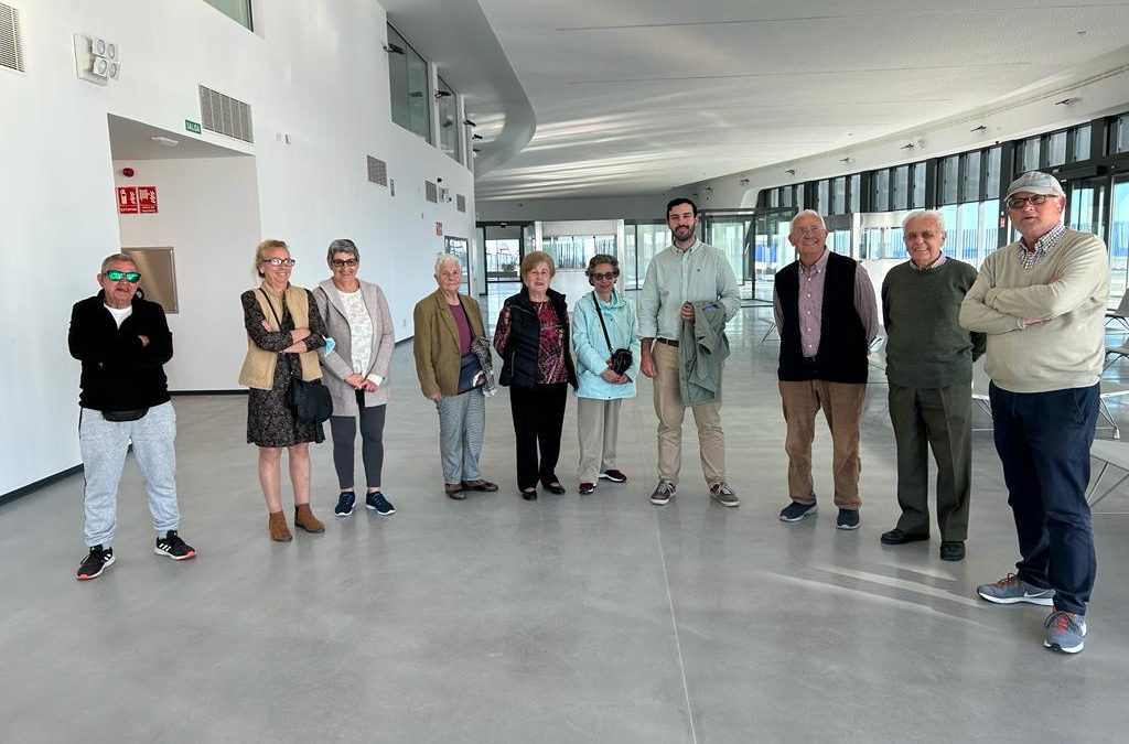 Representantes de la Parroquia “Virgen de Belén” visitan la nueva terminal de pasajeros