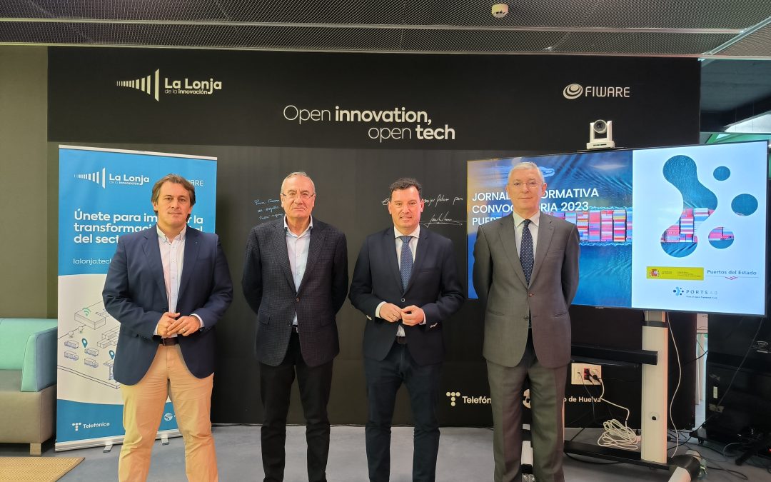 La Lonja de la Innovación del Puerto de Huelva acoge la presentación de las ayudas del fondo Ports 4.0 del organismo público Puertos del Estado