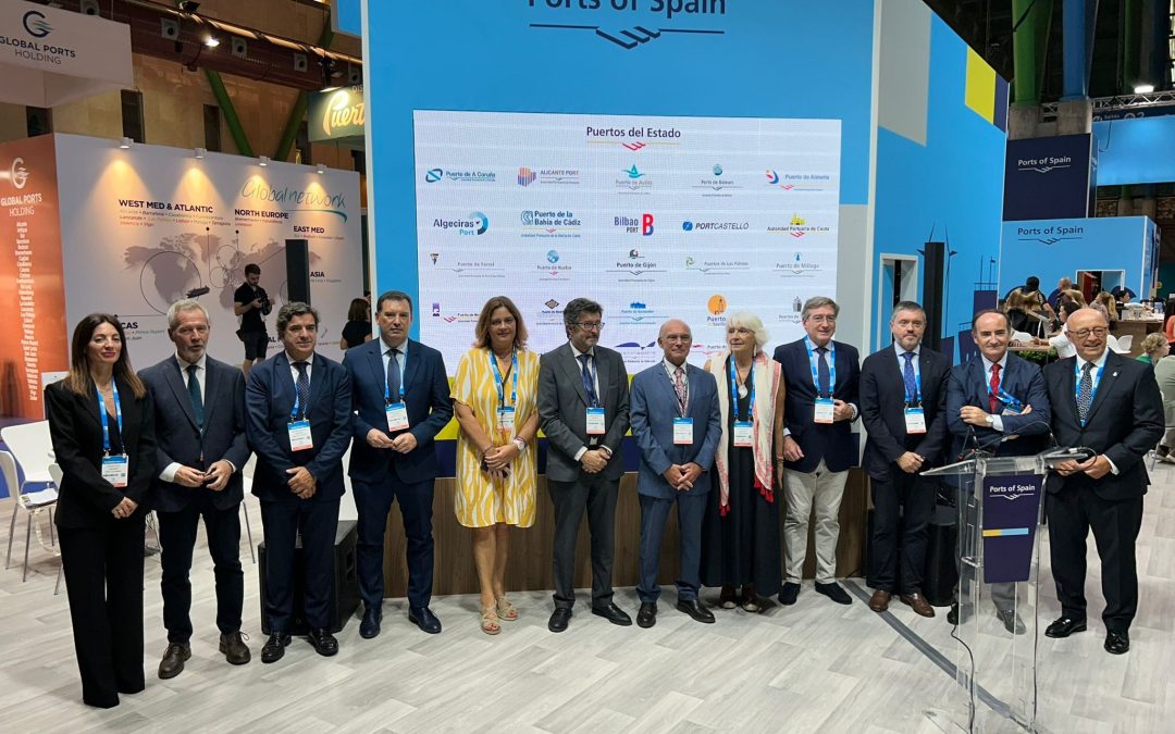 El Puerto de Huelva se promociona como escala de cruceros en el segmento ‘luxury’ en la muestra Seatrade Cruise Med en Málaga, el principal evento de la industria de cruceros del Mediterráneo