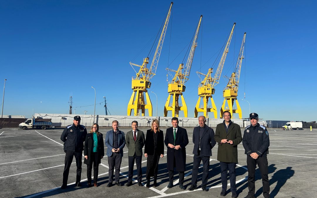 El Puerto de Huelva habilita más de 300 plazas de aparcamientos junto al Muelle de la Compañía Rio Tinto