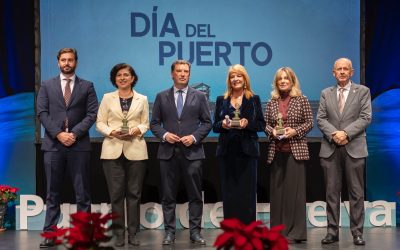 El Puerto de Huelva celebra su día con la entrega de menciones especiales al Ayuntamiento de Huelva, la empresa Atlantic Copper y la Asociación Española Contra el Cáncer