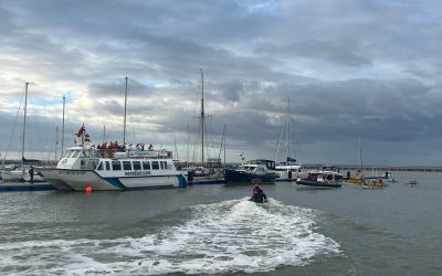 Los Reyes Magos de Oriente llegan al Puerto de Huelva